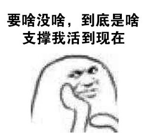 要啥没啥，到底是啥支撑我活到现在