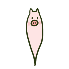 跳跳猪表情包图片