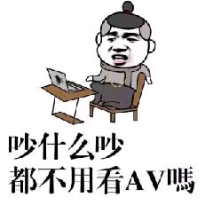 吵什么吵都不用看AV嗎